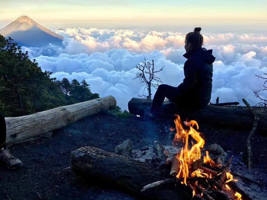 2-day tour from Antigua 1 night in Acatenango Volcano - Day 2 at 4:00 AM: Sunrise From the Summit
