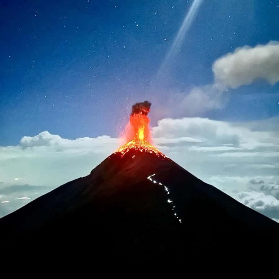 Antigua: 2-Day Acatenango Volcano Hike w/Local Guide & Meals - Day 1 on the trail: La Soledad to basecamp eruptions