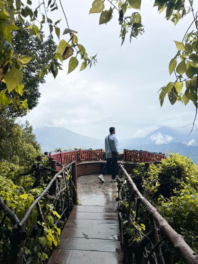 Antigua: Altamira and Hobbitenango Movie Themed Parks Tour - Altamira Nature Park: wooden giants, natural paths, and that hand
