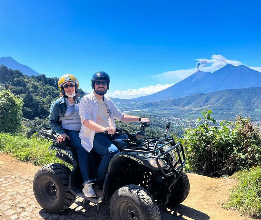 Antigua: ATV Mountain Tour with Hobbitenango Entry - San Juan del Obispo and Chocolatería Antigua: taste, learn, and buy the good stuff