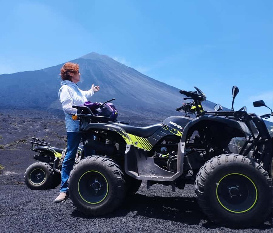 Antigua: Pacaya Volcano ATV Tour - Calderas Lagoon: the calm turquoise stop that breaks up the adrenaline