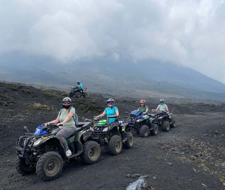 Antigua: Pacaya Volcano ATV Tour - Lunch in volcanic terrain: heated lava-rock comfort and real fuel
