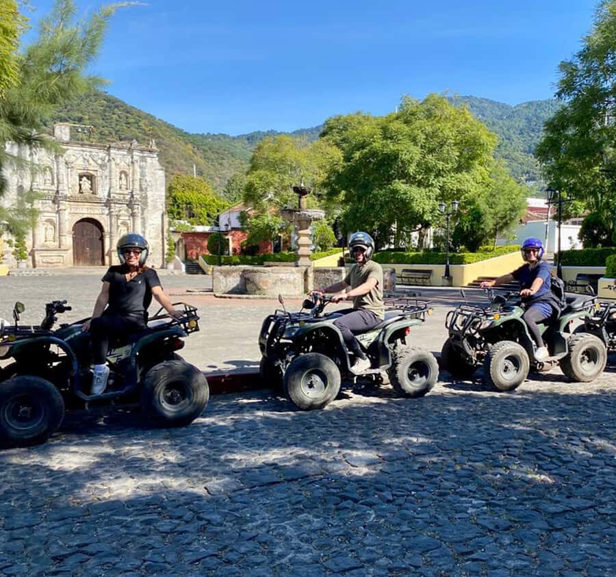 Antigua Villages Atv Tour - San Antonio Aguas Calientes: Textile Museum, Artisan Market, and Volcano Views