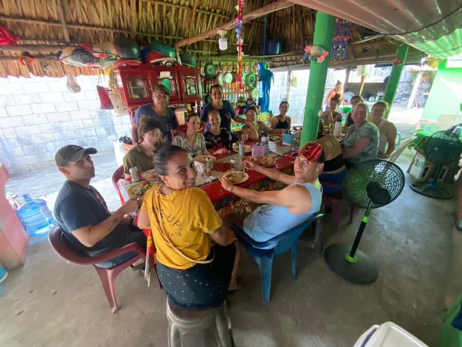El Paredón: Traditional Cooking Class with a Local Family - Cooking corn tortillas the traditional way