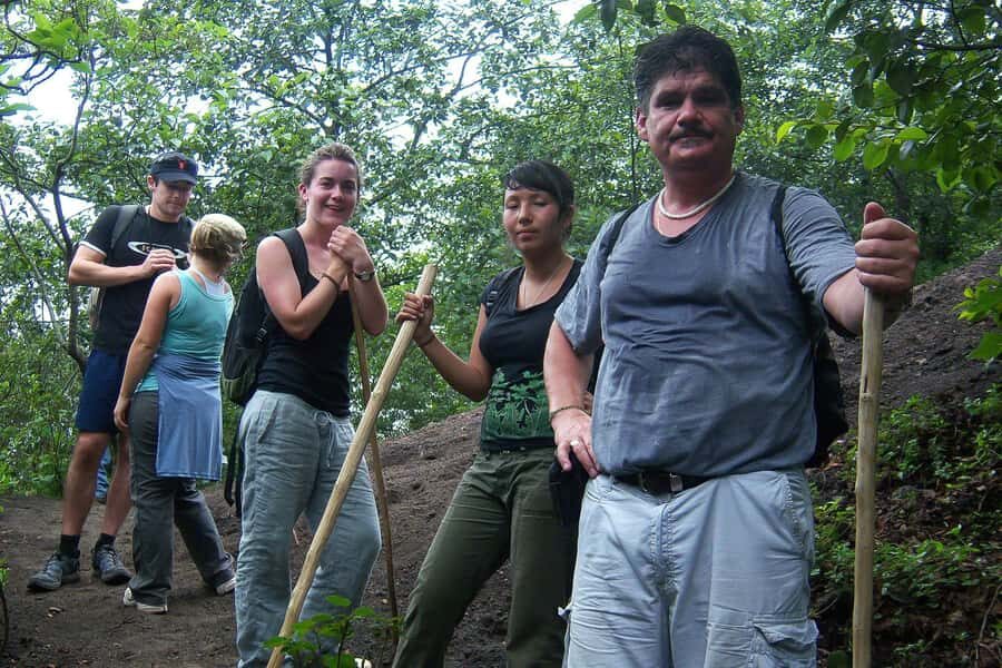 From Antigua: Pacaya Volcano Trek - Descent and optional horses: protecting knees on the way back
