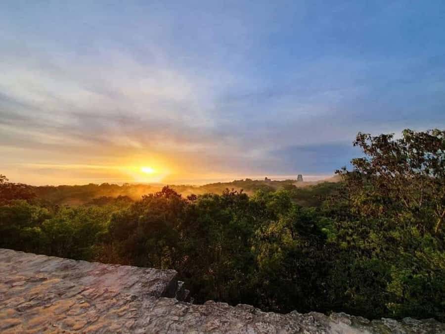 From Flores: Tikal Sunrise Extended Private Tour - Temple IV climb and the Kinich Ahaw sunrise over Temples I–III