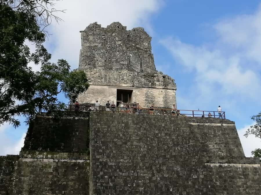 Impressive Tikal from Flores with Lunch - Temple of the Great Jaguar and the Main Square moment