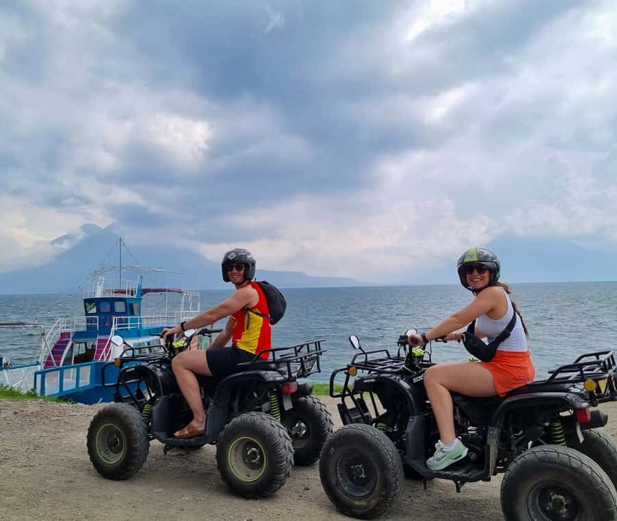 Panajachel: Lake Atitlan Villages ATV Tour - Santa Catarina Palopo: Weavings, Coffee Grinding, and Street-Level Culture