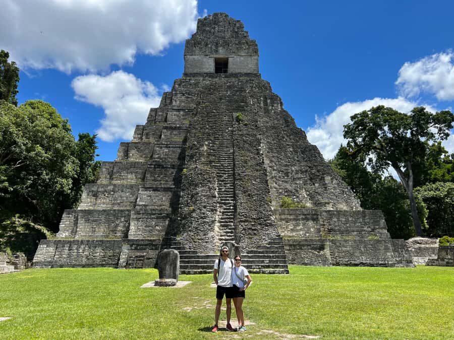Tikal Sunset, Archeological focus and Wildlife Spotting - Food and comfort: lunch plus water refill where it counts