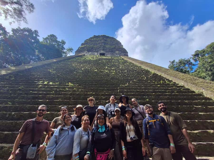 Tour and transportation with tour guide to Tikal. - Flora, fauna, and the soundscape: what you’ll notice once you slow down